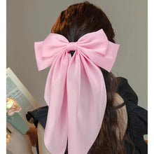 Long Big Bow Hairclip