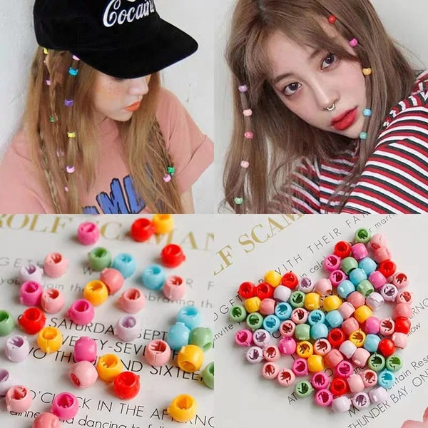 30 PCS Baby Girls Cute Candy Colors Plastic Hairpins