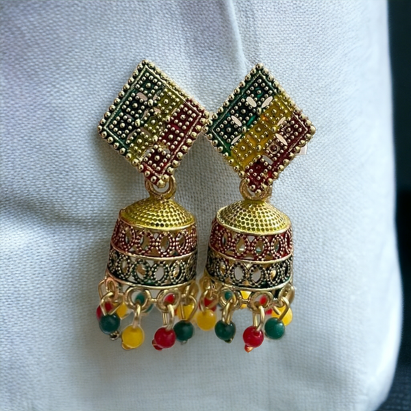 Traditional Bridal Earrrings Jhumka Pairs