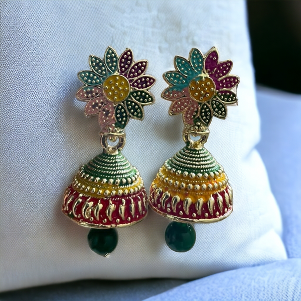 Traditional Bridal Earrrings Jhumka Pairs