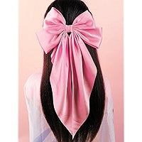 Aligator Bow Ribbon Hair Clip