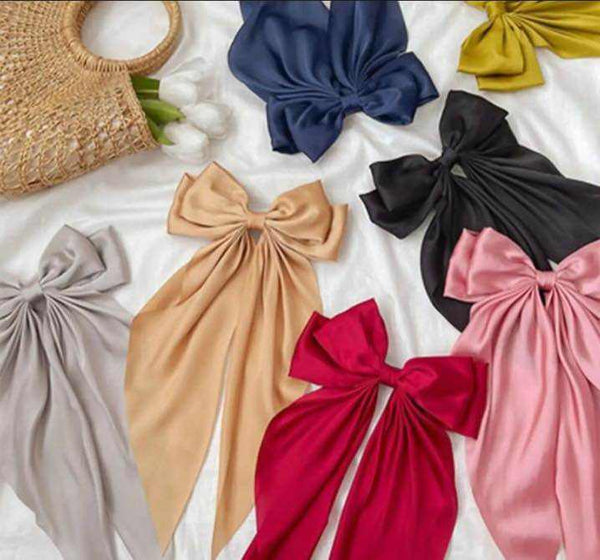 Pack of 2 Big Bow Hairclip (Random Colors)