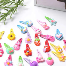 10 Pcs/Set New Girls Cute Random charactor Hair Clips