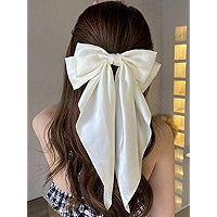 Aligator Bow Ribbon Hair Clip