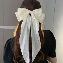 Aligator Bow Ribbon Hair Clip